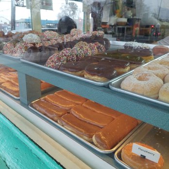 Marie's Donuts - Trays and trays of donuts - Donuts Near Me - Sacramento, California