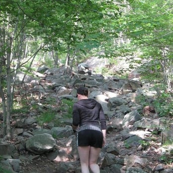 Blue Hills Reservation - Me climbing up a rock stairwell - Parks Near Me - Milton, Massachusetts Blue Hills Reservation - Me climbing up a rock stairwell - Parks Near Me - Milton, Massachusetts