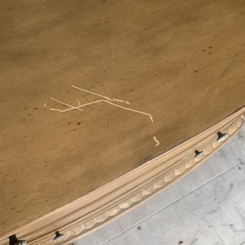 Treat It Like Ours Moving - A different piece of furniture that was scratched - Movers Near Me Treat It Like Ours Moving - A different piece of furniture that was scratched - Movers Near Me