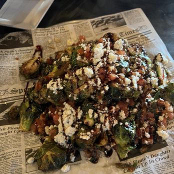 Bandana's Bar and Grill - Brussel sprouts with feta and balsamic ~ daily special, appetizer - Bars Near Me - Youngstown, New York Bandana's Bar and Grill - Brussel sprouts with feta and balsamic ~ daily special, appetizer - Bars Near Me - Youngstown, New York