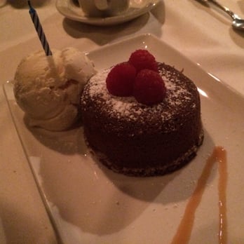 Morton's The Steakhouse - Birthday dessert! - Steakhouses Near Me - Burbank, California Morton's The Steakhouse - Birthday dessert! - Steakhouses Near Me - Burbank, California