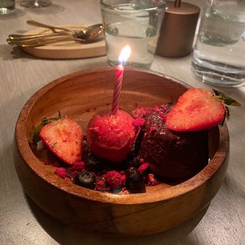 Cantina Monarca - A little birthday treat - Cocktail Bars Near Me - Bellevue, Washington