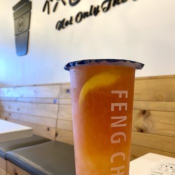 Feng Cha Teahouse - Grapefruit jasmine tea - Desserts Near Me - Newark, California Feng Cha Teahouse - Grapefruit jasmine tea - Desserts Near Me - Newark, California