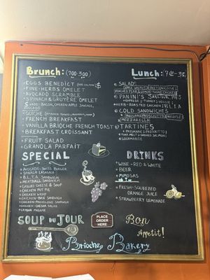 Menu photo 2 Brioche Bakery & Cafe San Francisco, CA Menu photo 2 Brioche Bakery & Cafe San Francisco, CA
