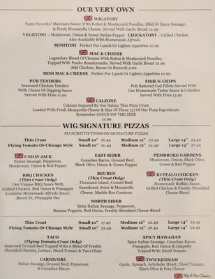 Menu photo 4 Wig & Pen Pizza Pub Ankeny, IA