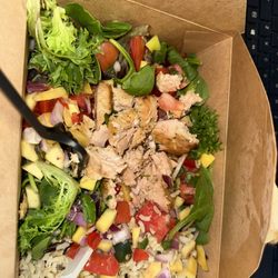 New Haven Salad Shop - Salmon salad