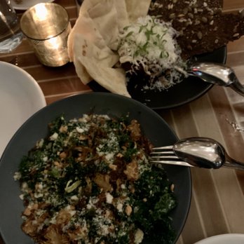 Somerset - Smoked Beet Tartare and Kale & Brussels Sprout Salad - American Near Me - Chicago, Illinois Somerset - Smoked Beet Tartare and Kale & Brussels Sprout Salad - American Near Me - Chicago, Illinois