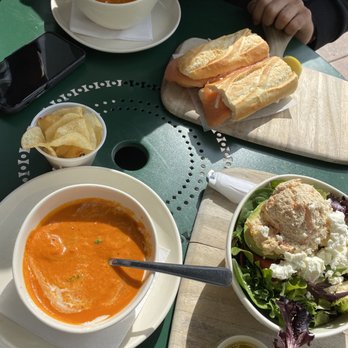 The Cheese Course - Tomato Bisque Soup #18. Smoked Salmon Sandwich #27. Stuffed Avocado Pick Any Half Salad with a Cup of Soup - Cheese Shops Near Me - Plantation, Florida The Cheese Course - Tomato Bisque Soup #18. Smoked Salmon Sandwich #27. Stuffed Avocado Pick Any Half Salad with a Cup of Soup - Cheese Shops Near Me - Plantation, Florida