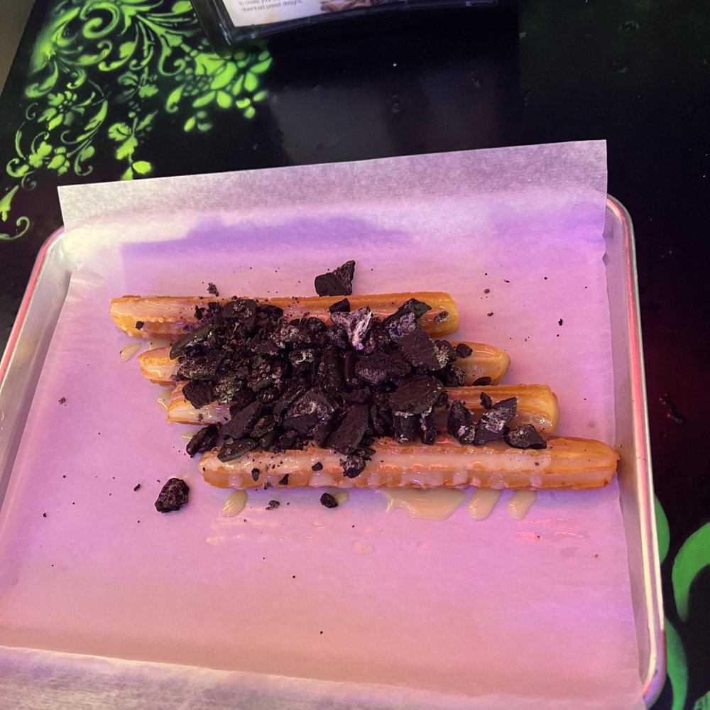Talkin' Tacos Brickell - Cookies and cream Churros - Tacos Near Me - Miami, Florida