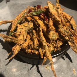 Okra chips