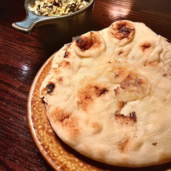 Amba - Spinach dip with Clay Bread - Indian Near Me - Cleveland, Ohio