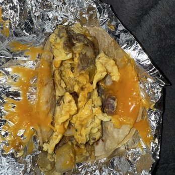 Luna's Tacos - #2 Brisket, Eggs, & Potatoes - Tacos Near Me - Round Rock, Texas