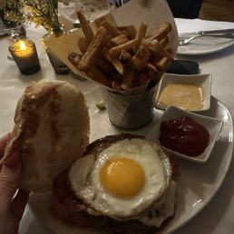 Portuguese burger Portuguese burger