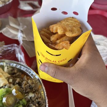 The Halal Guys - Limited time waffle fries - Halal Near Me - Rowland Heights, California The Halal Guys - Limited time waffle fries - Halal Near Me - Rowland Heights, California