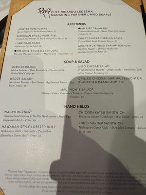 Menu photo 3 Roy's Restaurant Anaheim, CA Menu photo 3 Roy's Restaurant Anaheim, CA