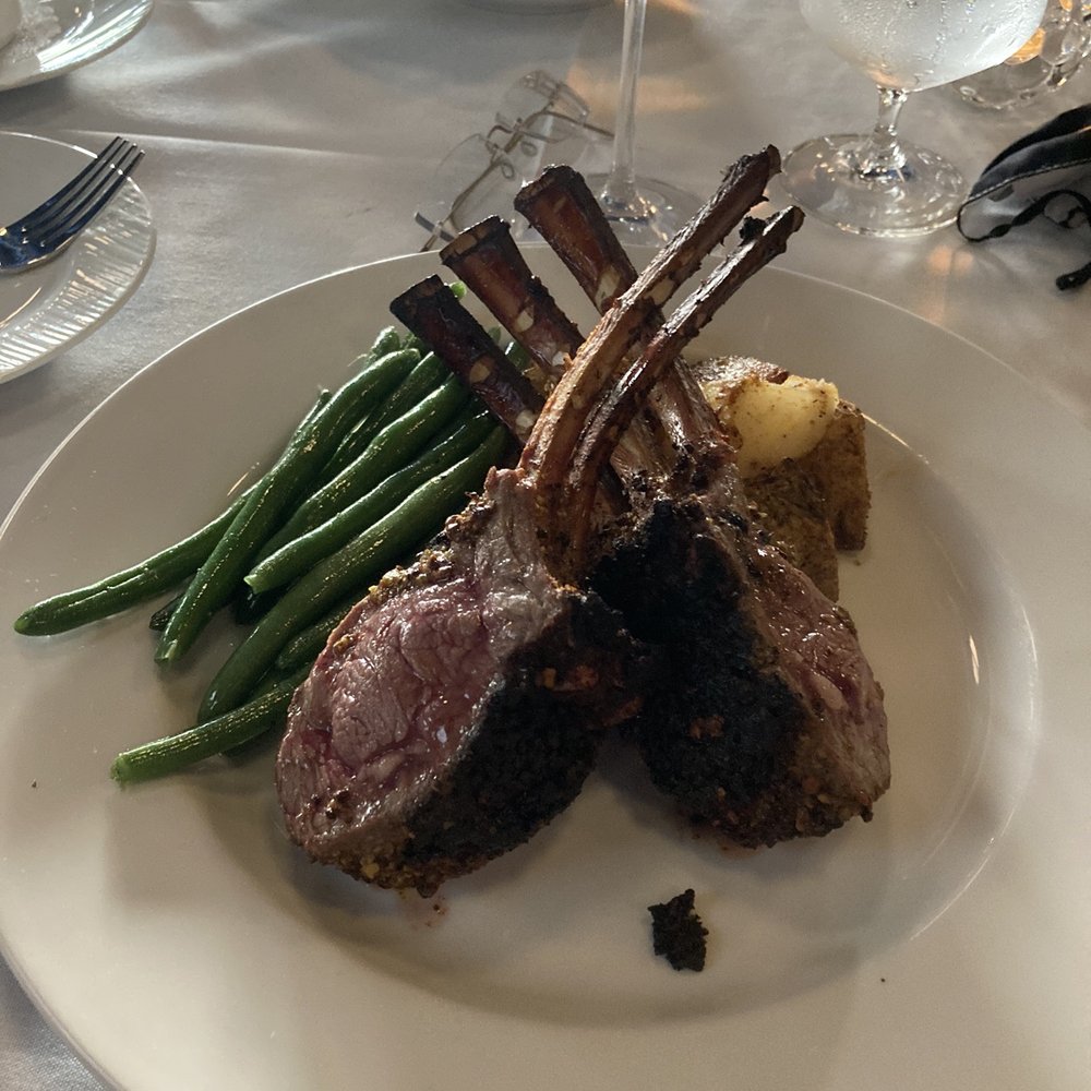 Marco's Kitchen - Pistachio encrusted Lamb chops - French Near Me - La Grange, Illinois Marco's Kitchen - Pistachio encrusted Lamb chops - French Near Me - La Grange, Illinois