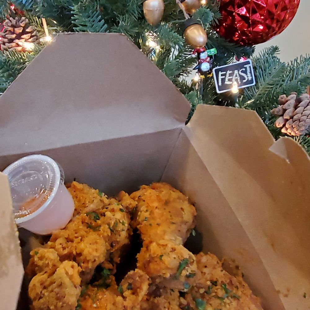 Feast - Cajun Fried Chicken for game time, Go Saints - Hong Kong Style Cafe Near Me - Davis, California Feast - Cajun Fried Chicken for game time, Go Saints - Hong Kong Style Cafe Near Me - Davis, California