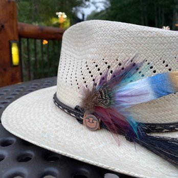 Goorin Bros - Panamas w custom feathers - Accessories Near Me - San Francisco, California Goorin Bros - Panamas w custom feathers - Accessories Near Me - San Francisco, California