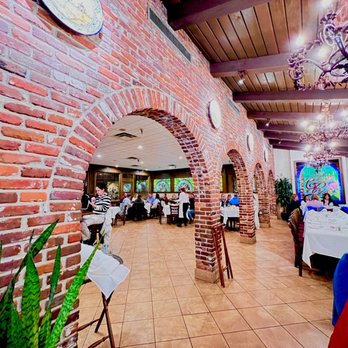 The Columbia - There are many areas to be seated on 3 levels. This is right behind the hostess station-2nd floor - Spanish Near Me - St Augustine, Florida The Columbia - There are many areas to be seated on 3 levels. This is right behind the hostess station-2nd floor - Spanish Near Me - St Augustine, Florida