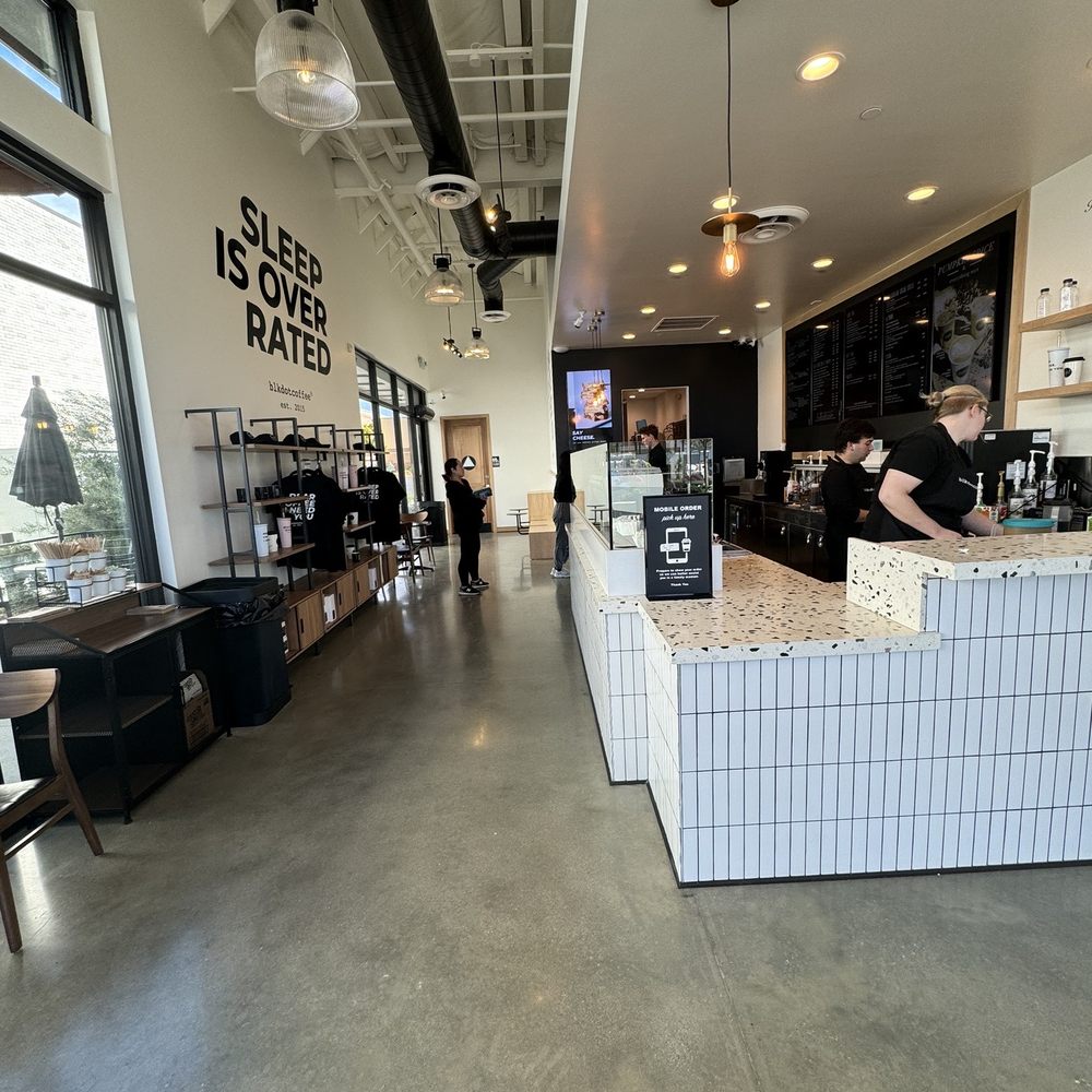 Blk Dot Coffee - Inside has some seating but they have a bigger patio area! - Breakfast & Brunch Near Me - Cypress, California