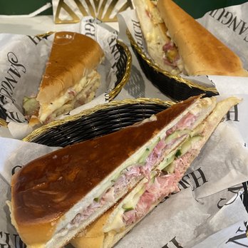 Sanguich - Medianoche, cubano, and cróqueta preparada - Cuban Near Me - Miami, Florida Sanguich - Medianoche, cubano, and cróqueta preparada - Cuban Near Me - Miami, Florida