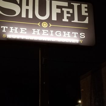 Shuffle - Outside sign - Social Clubs Near Me - Tampa, Florida