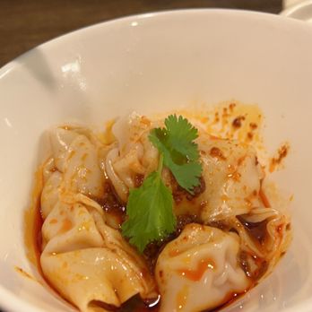 Uncle Zhou - Wonton chili oil(?) - Chinese Near Me - Plano, Texas