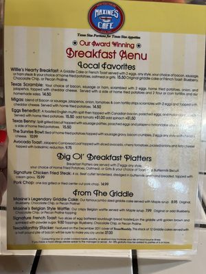 Menu photo 5 Maxine's Cafe & Bakery Bastrop, TX Menu photo 5 Maxine's Cafe & Bakery Bastrop, TX