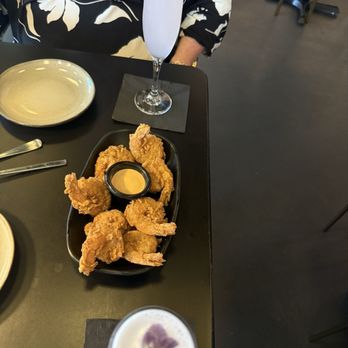 Spot Bar and Kitchen - Shrimp tempura and lavender haze - Himalayan/Nepalese Near Me - Irving, Texas