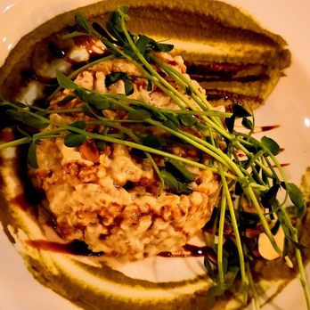 555 North - Smoked barley risotto - Seafood Near Me - Brunswick, Maine