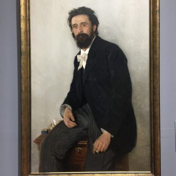 Muzeum Narodowe - Vladimir Makovski Protrait of the Painter Sergey Korovin Really wanted to see the painting. - Art Museums Near Me - Warsaw, MZ