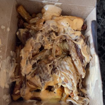 Burger One - East Coast Fries- forgive the sloppiness in the pic, I couldn't wait to dig in! They're amazing - Burgers Near Me - Ann Arbor, Michigan