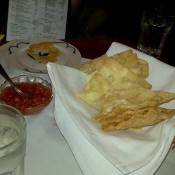 Flying Fish Grill - Wanton with ginger salsa! Yum! - Japanese Near Me - Carmel, California Flying Fish Grill - Wanton with ginger salsa! Yum! - Japanese Near Me - Carmel, California