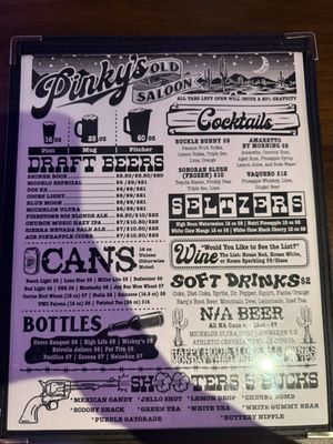 Menu photo 3 Pinky's Phoenix, AZ Menu photo 3 Pinky's Phoenix, AZ
