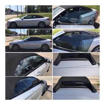 Extreme Auto Care - Window tint Before and After 35% - Auto Detailing Near Me - Willow Grove, Pennsylvania