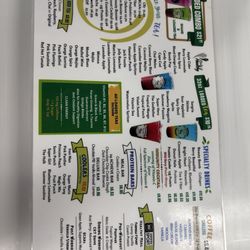 Balance Protein&Energy Bar - Menu