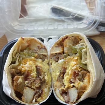 Subs n stuff - Loaded Lightning breakfast burrito - Breakfast & Brunch Near Me - Visalia, California
