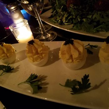 Prime One Twelve - Deviled eggs with white truffle and caviar is fantastic.. - Steakhouses Near Me - Miami Beach, Florida Prime One Twelve - Deviled eggs with white truffle and caviar is fantastic.. - Steakhouses Near Me - Miami Beach, Florida