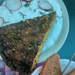 Cafeh Tehran - Zucchini frittata
