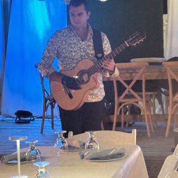The Med - Live music added to the ambiance. - Mediterranean Near Me - Naples, Florida