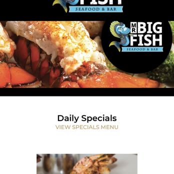 Mr Big Fish - Specials are part of the appeal! - Seafood Near Me - Naples, Florida Mr Big Fish - Specials are part of the appeal! - Seafood Near Me - Naples, Florida