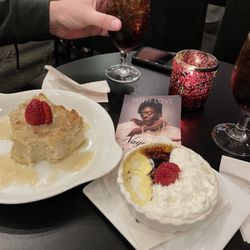 The Jazz Playhouse - Bread pudding and crumb brûlée