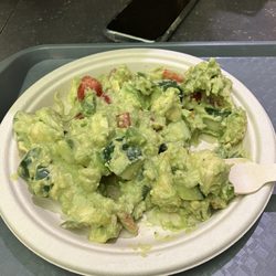 Chez Fourna - Cucumber and avocado salad.