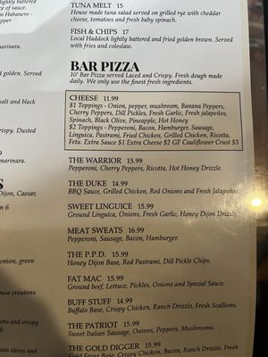 Menu photo 2 Laced Pizza & Pub Foxborough, MA Menu photo 2 Laced Pizza & Pub Foxborough, MA