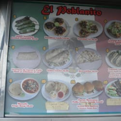Taqueria El Poblanito taco truck - Offerings from Taqueria El Poblanito taco truck
