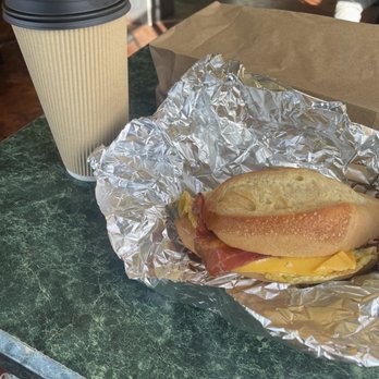 Reynaldo's Bakery - Breakfast sandwich ($4) and 20oz Hot Chocolate ($3.50) *as of posting on 4/23 - Bakeries Near Me - Carpinteria, California Reynaldo's Bakery - Breakfast sandwich ($4) and 20oz Hot Chocolate ($3.50) *as of posting on 4/23 - Bakeries Near Me - Carpinteria, California