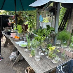 Bancroft Community Gardens - Nice calming place. Table in front