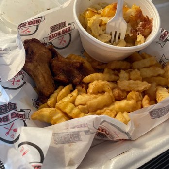 Big Boyz BBQ - Lemon Pepper Wing and Fries with Mac and Cheese. - Barbeque Near Me - Fort Lauderdale, Florida Big Boyz BBQ - Lemon Pepper Wing and Fries with Mac and Cheese. - Barbeque Near Me - Fort Lauderdale, Florida