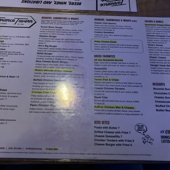 Torrance Tavern - Menu - Sports Bars Near Me - Torrance, California Torrance Tavern - Menu - Sports Bars Near Me - Torrance, California