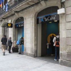 La Caixa Geschlossen Bank Sparkasse Carrer Dels Tallers